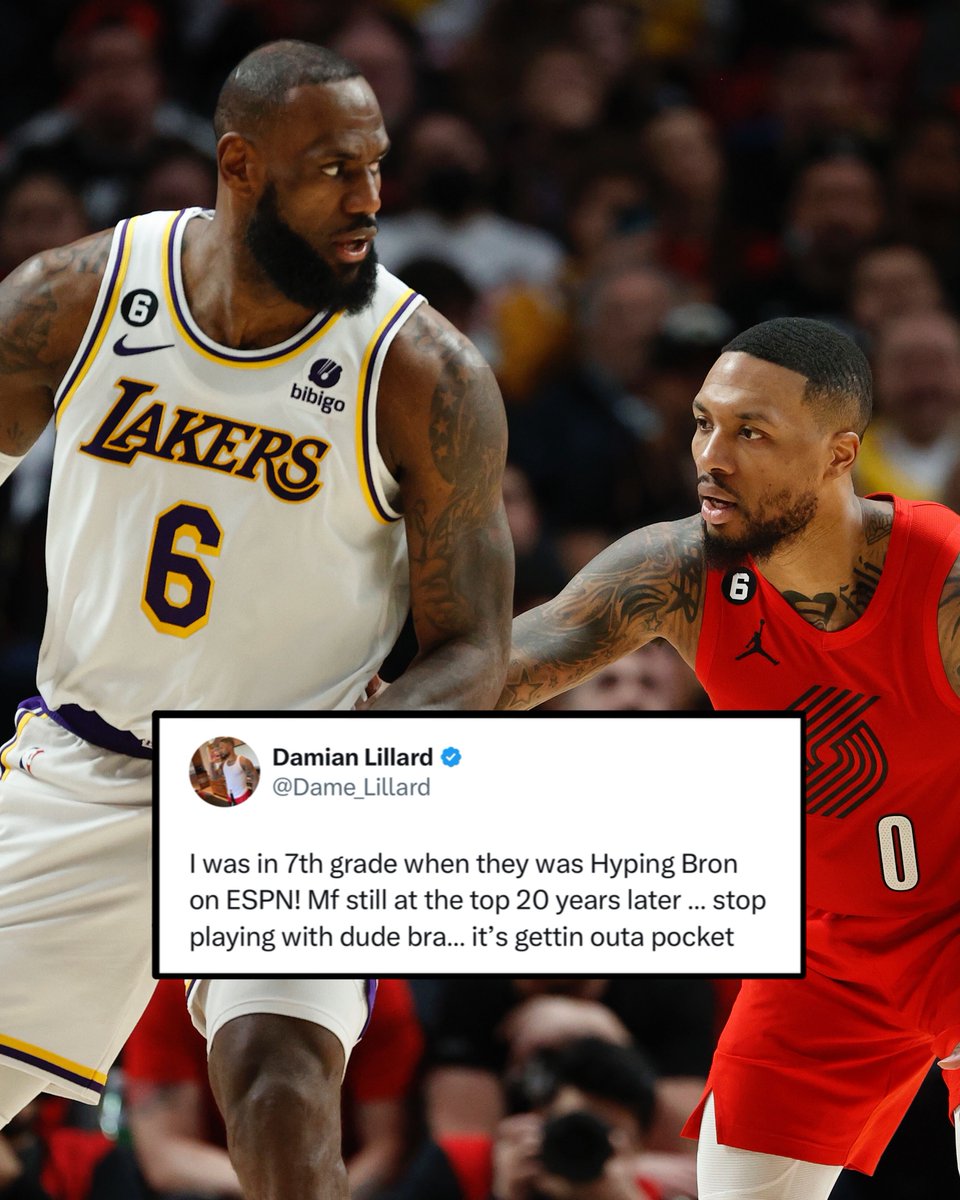 Dame calling out the recent Bron disrespect 🗣️