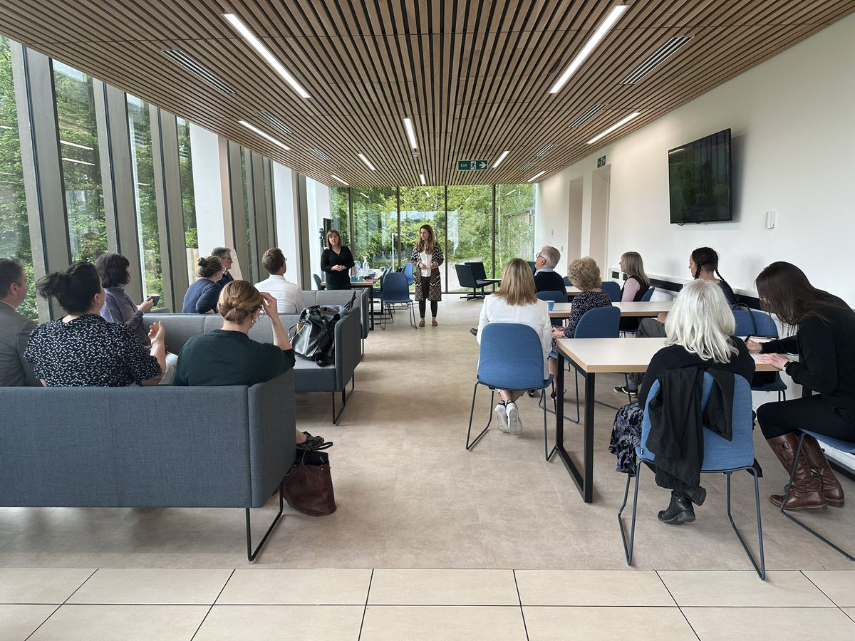 Fascinating insights from <a href="/SAlkhaledS/">Sophie Alkhaled</a> at this morning’s #CollaborationCafe in HI One. If you want to find out more about our upcoming events, check out the website lancaster.ac.uk/healthinnovati… #HICommunity