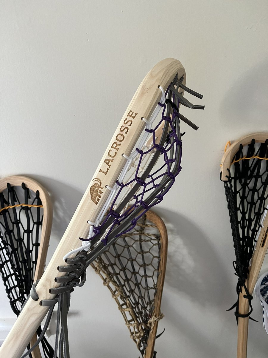 How lucky am I to be friends with Evan Cree @traditionallacrosse. He made this Mammoth beauty for me. Thanks Evan! I’ll treasure it. #medicinegame #creatorsgame