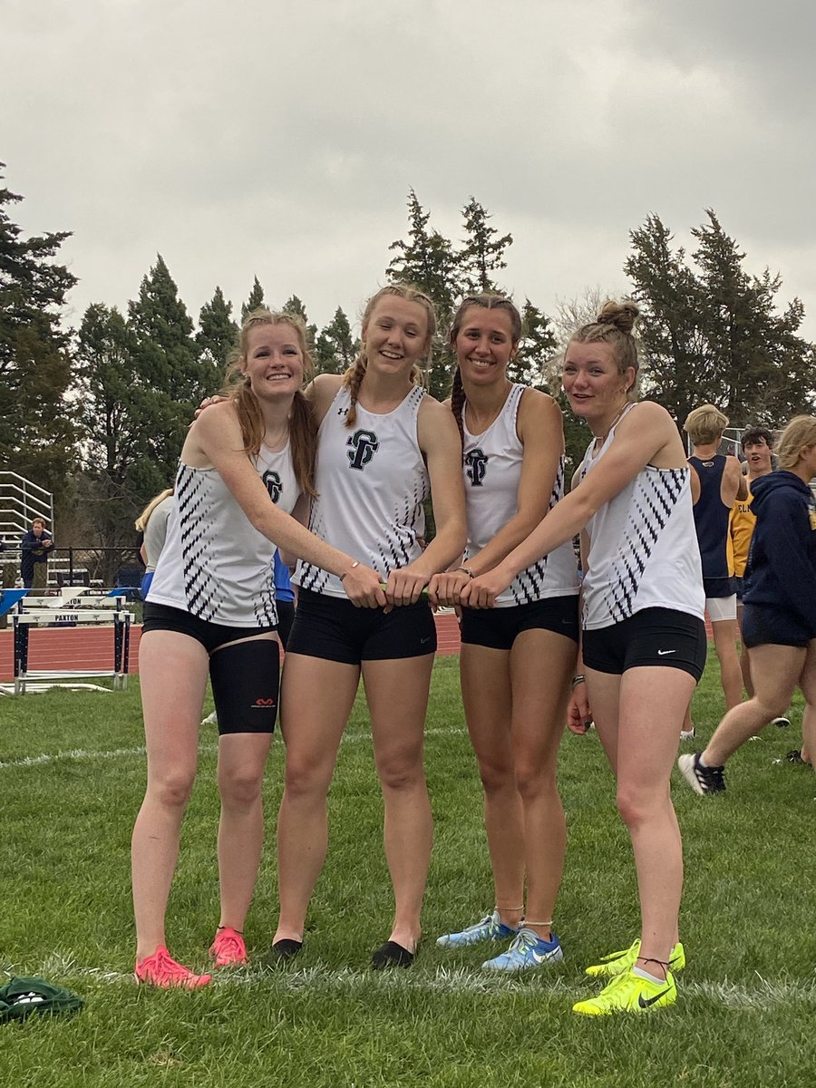 State bound! So proud of Tenley she qualified for all 4 of her events to go to Burke this year! The girls were district runners up as well! Come watch her at Burke Friday and Saturday. 
100m
200m
4x100 relay
4x400 relay