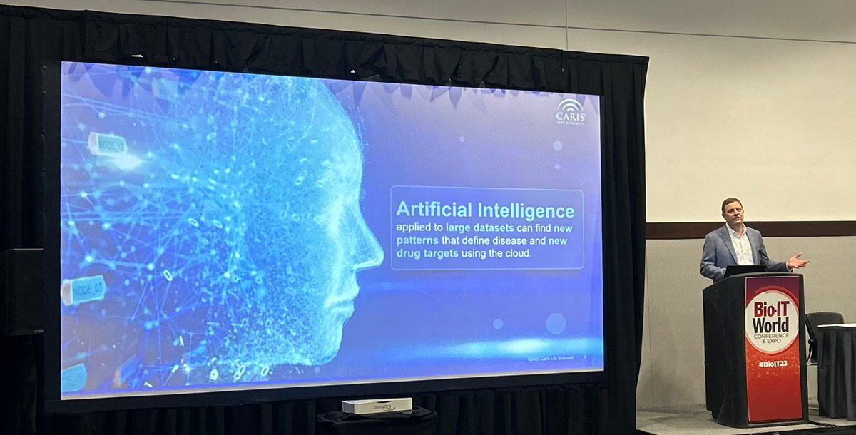 carisls's tweet photo. Today, Caris President David Spetzler discussed how Caris is using Amazon Omics Sequence Stores and Variant Stores to store a comprehensive set of real-world #oncology data during #BioIT23.

#artificialintelligence
#precisiononcology https://t.co/1sceOg3kTt