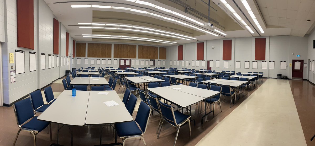 Setting up tomorrow! 4 Ottawa school boards working together for the first time! <a href="/pgliljedahl/">Peter Liljedahl</a> is on his way to engage us in collaborative learning for 3 days. It has been such a pleasure to work with everyone! <a href="/OCDSB/">OCDSB</a> <a href="/MariluDeal/">Marilu Deal</a> @PaiMath <a href="/mmelynnwallace/">Lynn Wallace</a> <a href="/stephcharron01/">Stephanie Charron</a>