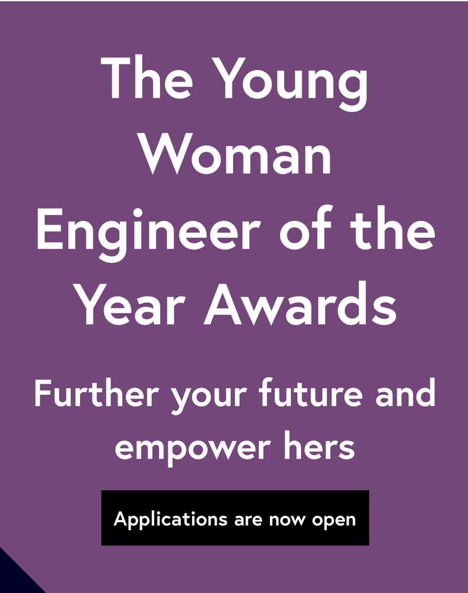 The Young Woman Engineer of the Year Awards recognise remarkable women who are actively transforming the industry. 

Apply for the 2023 awards now and encourage the upcoming generation of women to explore and excel in #STEM fields: bit.ly/42I8orT 

#IETywe