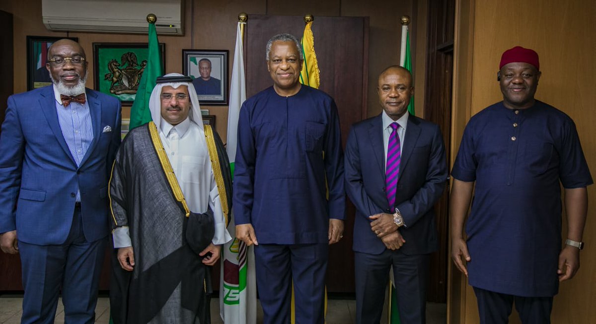 Geoffrey Onyeama (@geoffreyonyeama) on Twitter photo Received the visit of H.E. Peter Mbah, Enugu State Governor-Elect, and Dr. Ali Ghanem Al-Hajri, Ambassador of Qatar to Nigeria .<a href="/NigeriaGov/">Government of Nigeria</a>
<a href="/NGRPresident/">Presidency Nigeria</a> Received the visit of H.E. Peter Mbah, Enugu State Governor-Elect, and Dr. Ali Ghanem Al-Hajri, Ambassador of Qatar to Nigeria .<a href="/NigeriaGov/">Government of Nigeria</a>
<a href="/NGRPresident/">Presidency Nigeria</a>