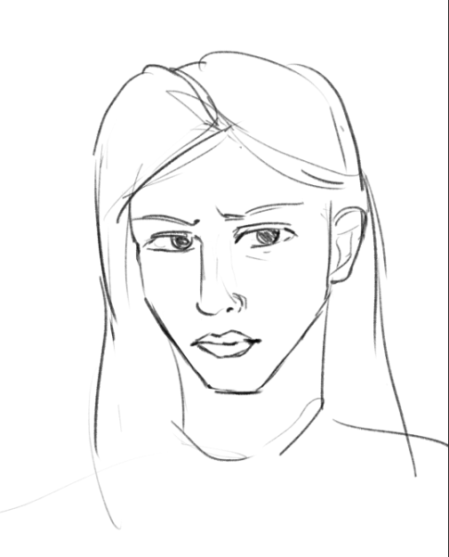 teaoftheeggs's tweet photo. 1st (black) vs 2nd (pink) sketch
for the #oneweekportrait challenge
I need to start being more patient with my sketching process and paying more attention to anatomical detail https://t.co/dmQpOw9gFr