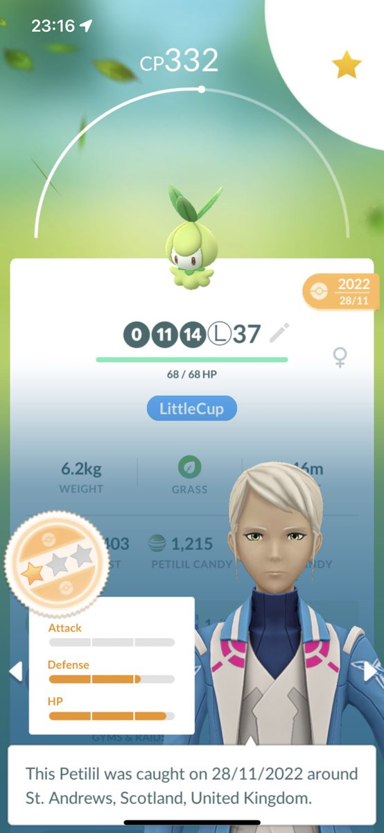 CJohnson1301's tweet image. So tempted to try this out!! It even has the right Hidden Power #PokemonGo #GBL #ElementCup