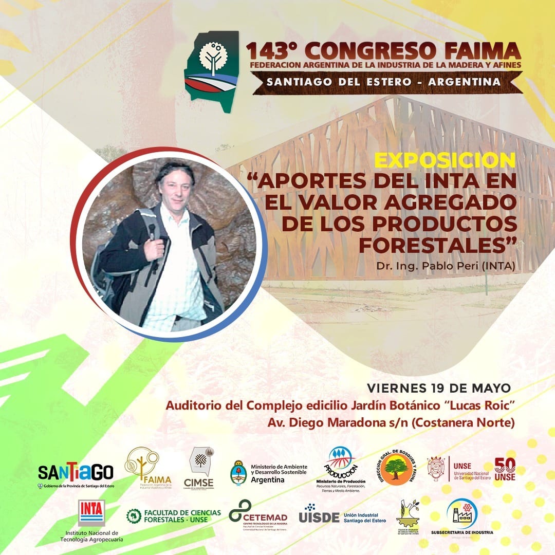 #AgendaForestoindustrial #Economía #PyMEs
Santiago del Estero | Este viernes el sector de la industria de la madera y el mueble del país se encuentra en el 143°Congreso de la <a href="/FAIMAargentina/">FAIMA</a>  argentinaforestal.com/2023/05/17/san…