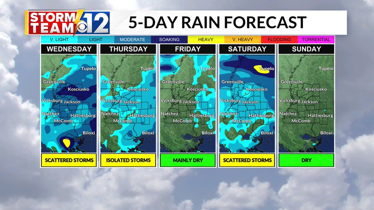 Gracie Dencausse on Twitter "Rain chances will be minimal as we wrap