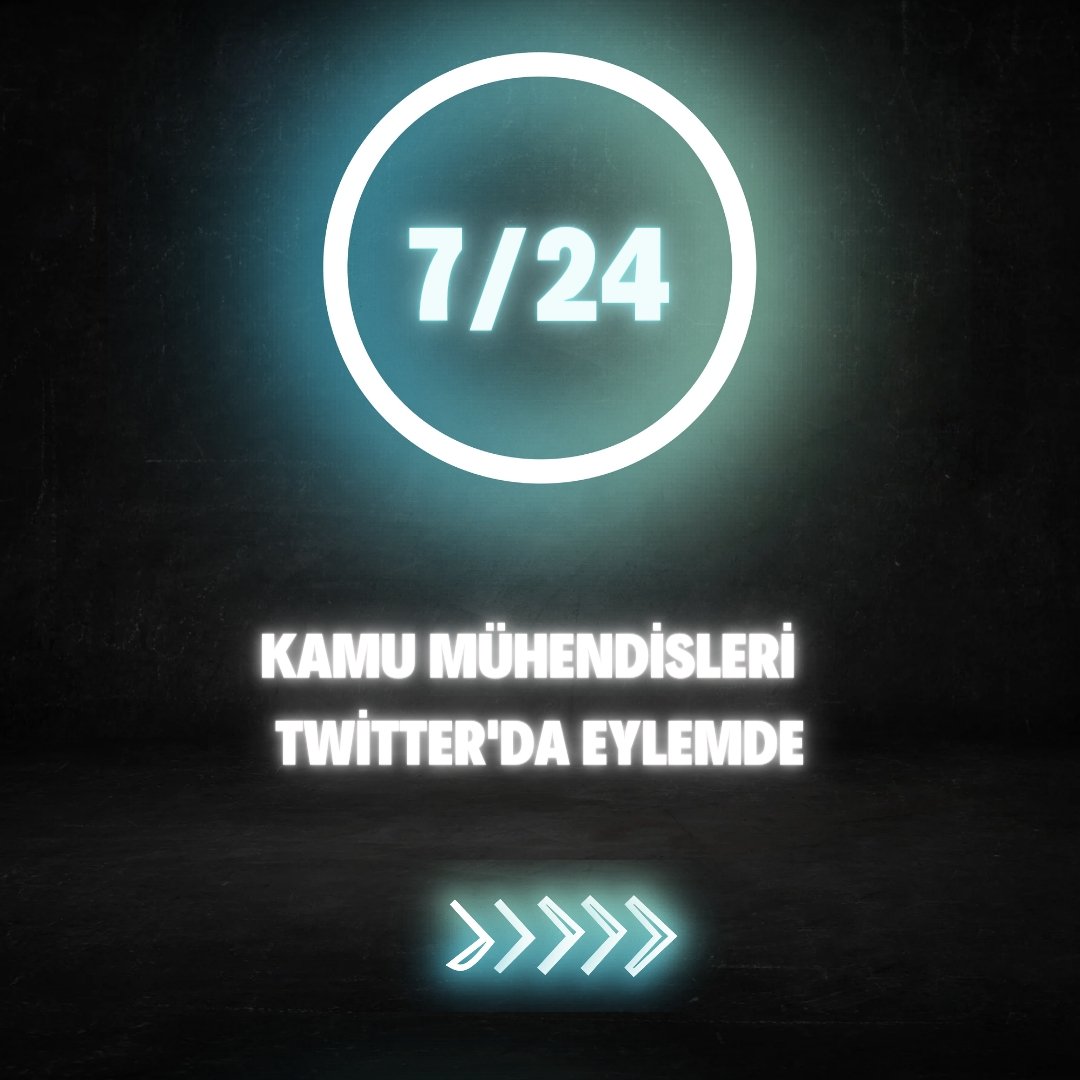 Kamu mühendisleri olarak;
Uyumayı, yemeyi içmeyi, eşimizle dostumuzla vakit geçirmeyi, gülmeyi ağlamayı bile unuttuk
7/24 haklarımız için Sosyal Medyada eylemdeyiz!
Ta ki hakkımız olan bizlere teslim edilene kadar