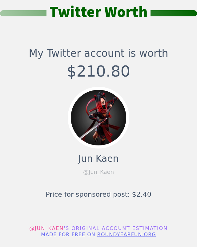 Jun Kaen (@Jun_Kaen) / Posts / X