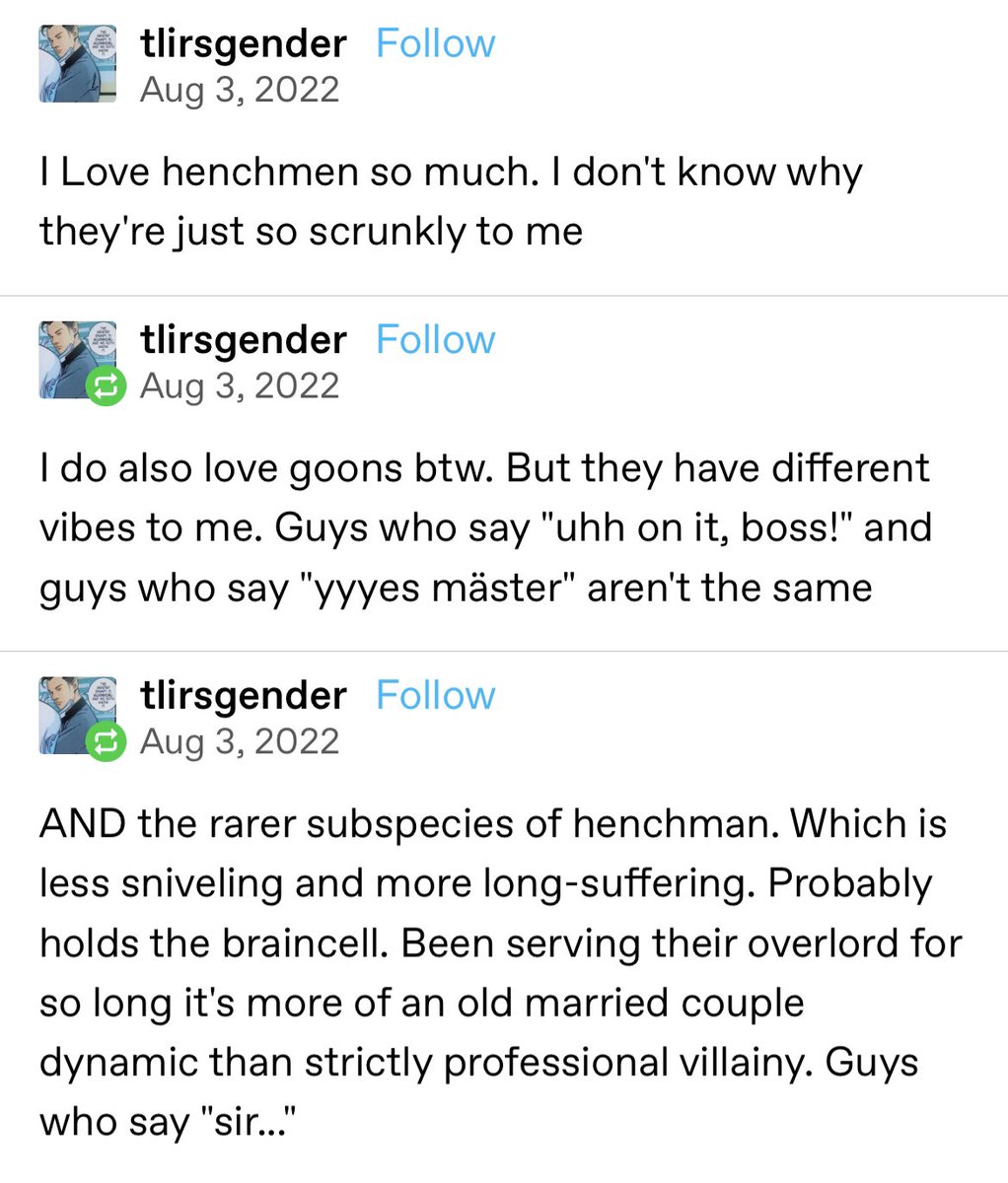 the way izzy is all three of these common villainous toadie varieties… god’s perfect gay little henchman