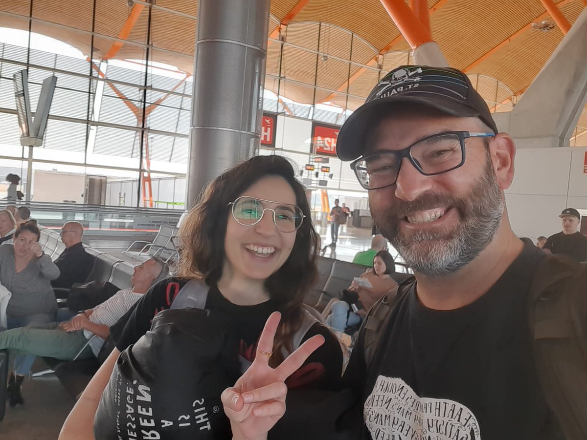 Our teachers Carmen and Manolo from <a href="/IES_DONBOSCO_AB/">IES DON BOSCO (ALBACETE)</a>  in the facilities of our Finnish partner in #Helsinki Rewarding experience of exchange of good practices #ErasmusPlus <a href="/educajccm/">Educación C-LM</a> <a href="/sepiegob/">SEPIE</a> #FPchallengue <a href="/fp_empresa/">FPEmpresa</a>