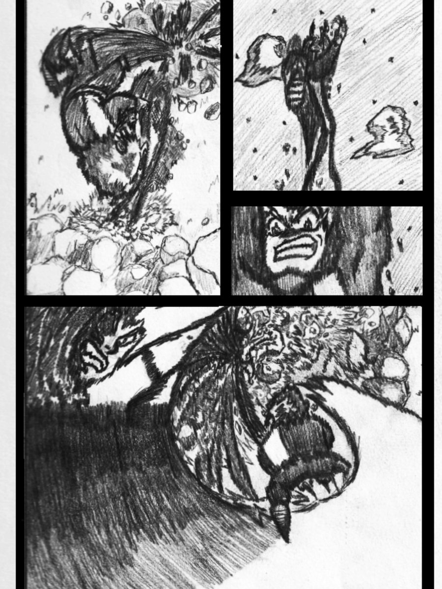 MaxPowersComic's tweet photo. One of my favorite shots to draw! SLAM! #MaxPowersComic #MANGAPlusCreators #webtooncanvas https://t.co/nKRKxggiqu