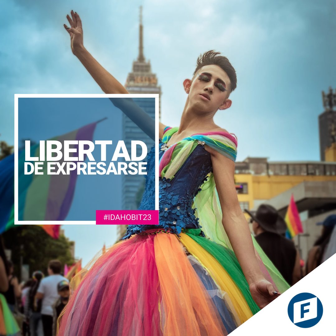 FNFMexico's tweet photo. 🏳️🌈🏳️⚧️En nuestra sociedad no hay lugar para la exclusión y el odio. ¡Esto no solo se aplica al día internacional de hoy contra la homofobia, la bifobia, la interfobia y la transfobia, sino a todos los días del año!
#IDAHOBIT #IDAHOBIT23 https://t.co/Tis6rebL5S