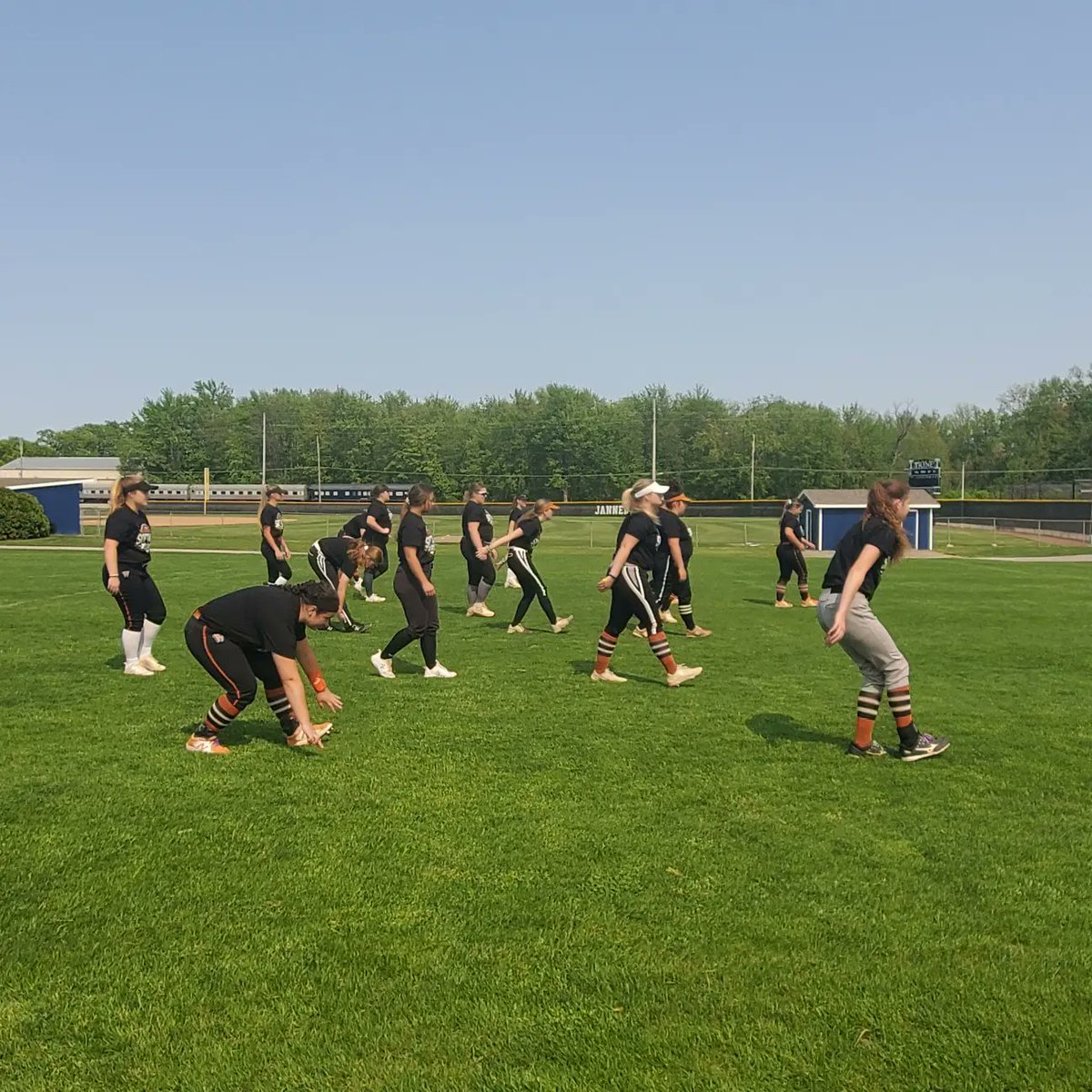 WUJacketsSB's tweet photo. Practice session is a wrap! Up next, Waynesburg vs Trine tomorrow at 4:30 PM. #JacketUp🐝 https://t.co/TCfZEIgovH