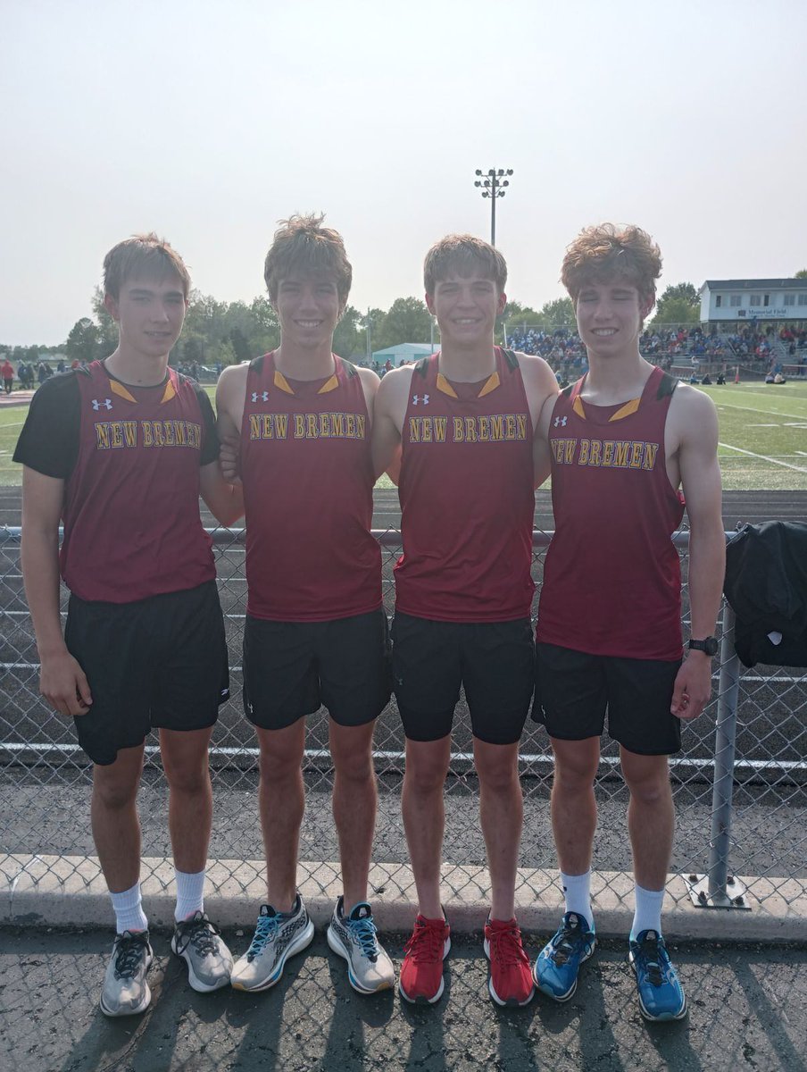 New Bremen Track & Field on Twitter "Early District results, Boys and