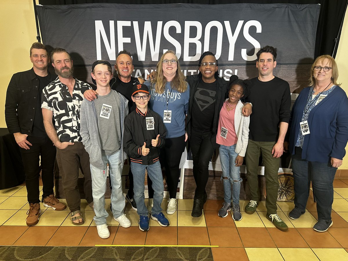 SallyBaugh's tweet photo. @newsboys Bringing some of my favorite people to the NorCal run Feb 2023 ❤️ https://t.co/5QHEmPGDl5