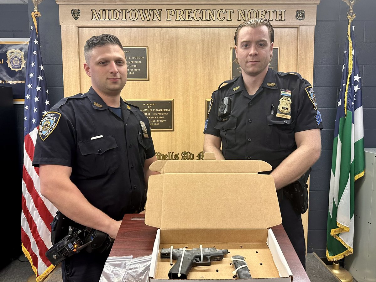 NYPD NEWS on Twitter "Officer Tourloukis & Sgt Chateau from NYPDMTN