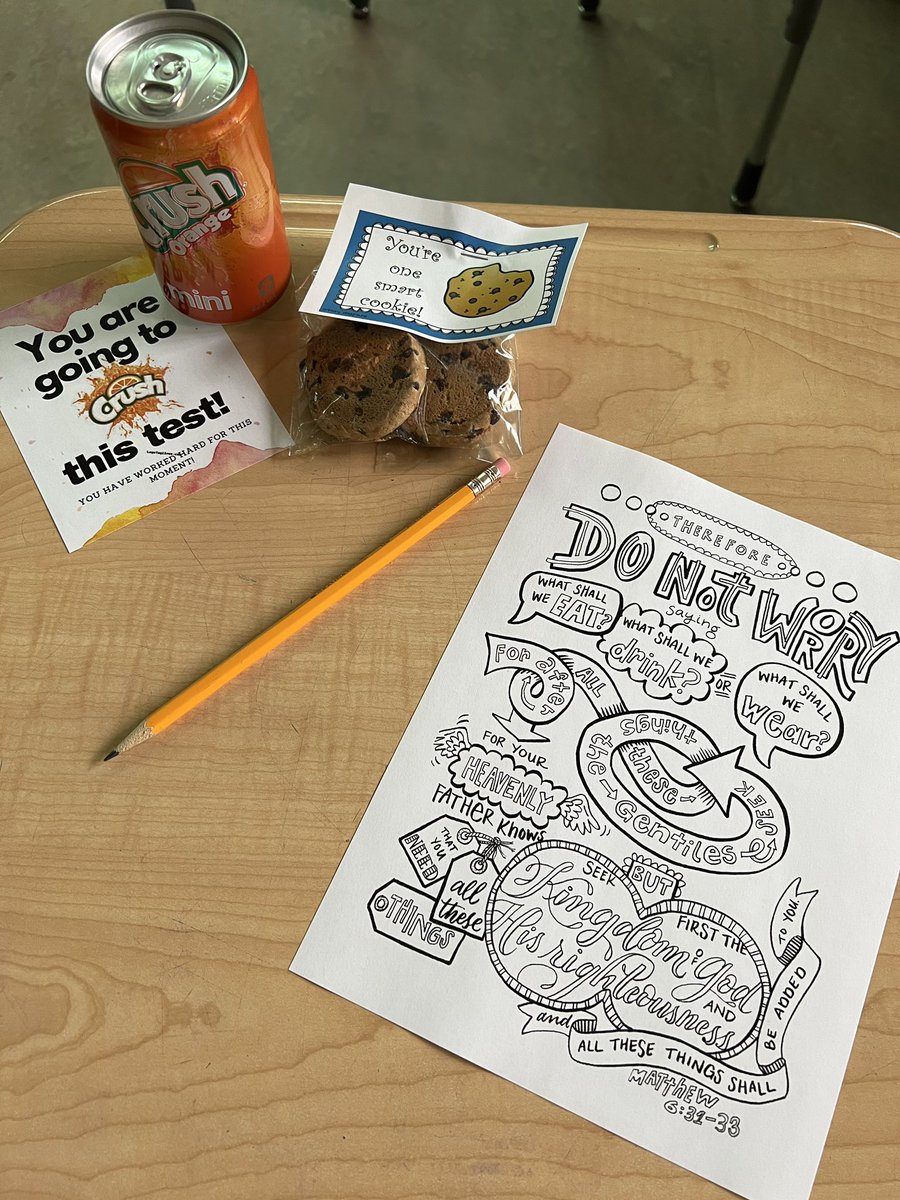 CCAgrade5's tweet photo. My grade sixes did their writing PAT today! They were greeted with notes of encouragement - and they did their very best. Super proud of this crew. @CochraneAcademy #rvsed https://t.co/elgUkJ9YeY