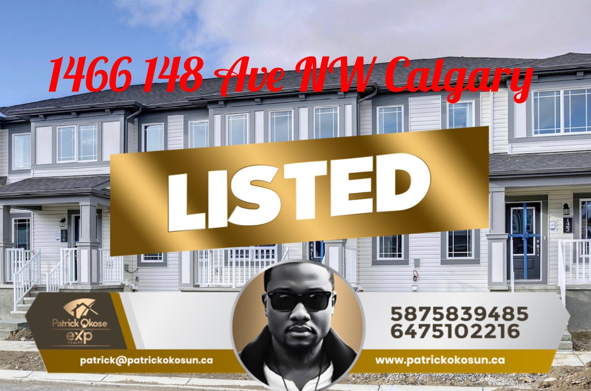 LISTED!!! 3 bedroom 2.5 bath like-new townhouse in Carrington NW Calgary. #therealpatrickokose  #calgary  #yyc  #yycliving  #yycnow  #capturecalgary  #captureyyc  #calgarybuzz  #calgaryisbeautiful  #alberta  #sharecalgary  #calgarylife  #yycphotographer  #calgaryism  #yyctoday