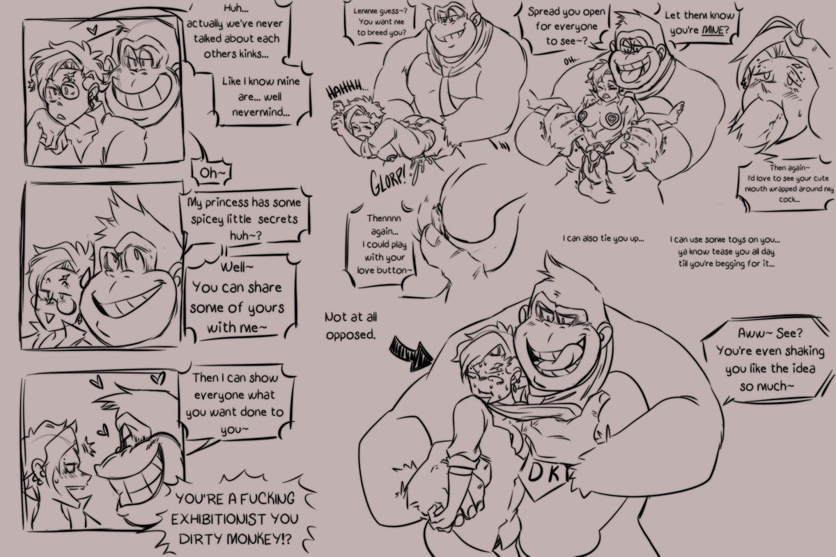 zombbean's tweet photo. Uncensored version of an ask on tumblr >wo
#NSFW #DK #DonkeyKong #OC https://t.co/DiamOHTYgu