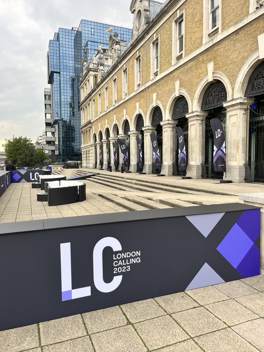 Very excited to be in London for my first @nanopore London Calling conference #nanoporeconf