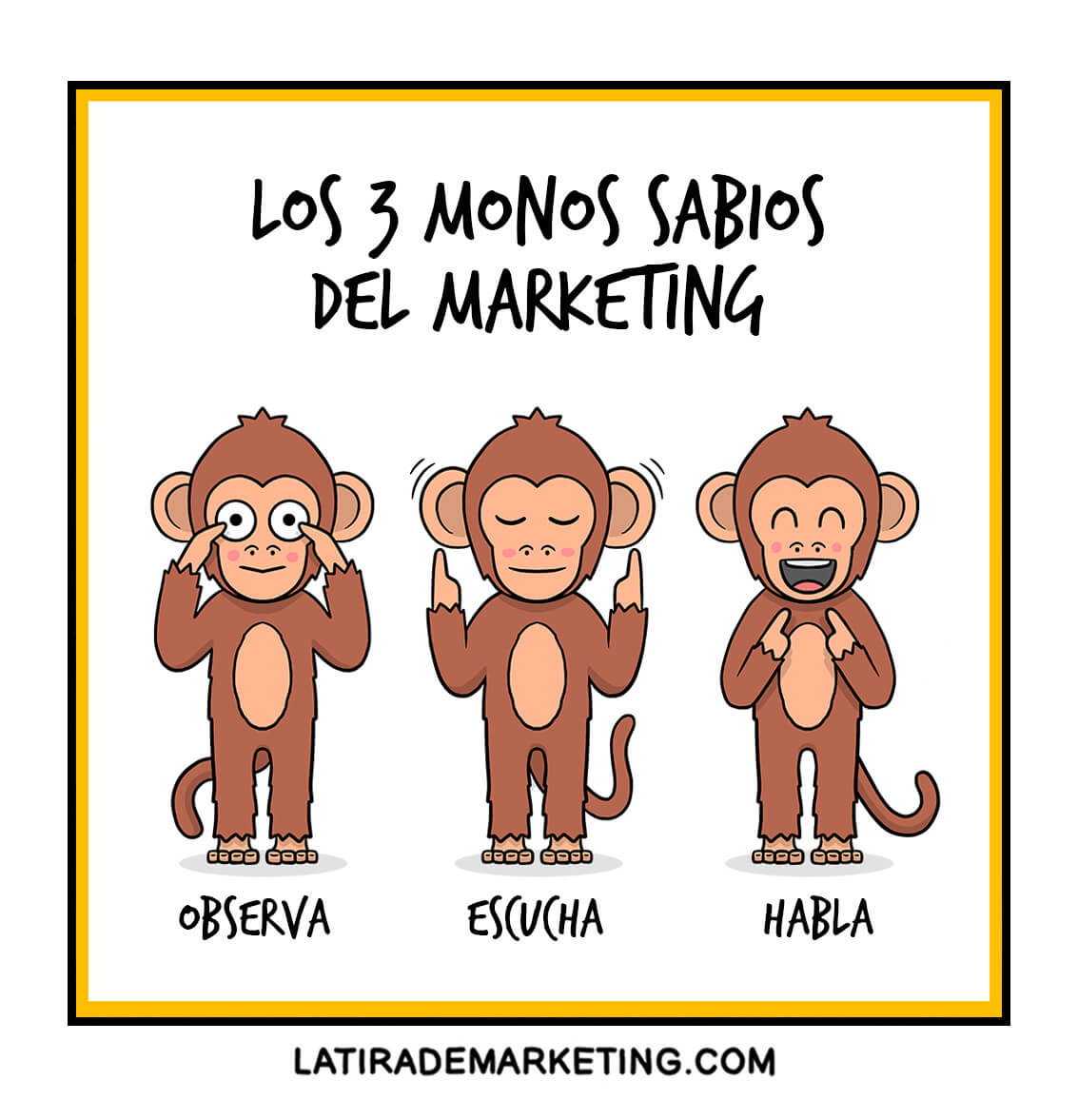 Los tres monos sabios 🙈🙉🙊, Sócrates 🤔 y las claves del marketing de contenidos 🔑🔑🔑. mtr.cool/qtdeehjgqu #MarketingdeContenidos #MarketingIlustrado