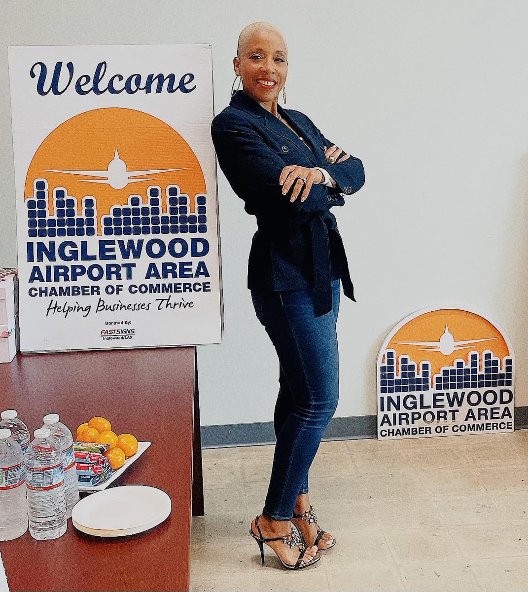 Introducing the new Chairwoman of the Inglewood Chamber of Commerce!🤗

 Chairwomen Wrote :
I am honored, grateful, and enthused to take on this incredible opportunity to assist in the rejuvenation and revitalization of the Inglewood Chamber,  along with the President,  Ginyard,