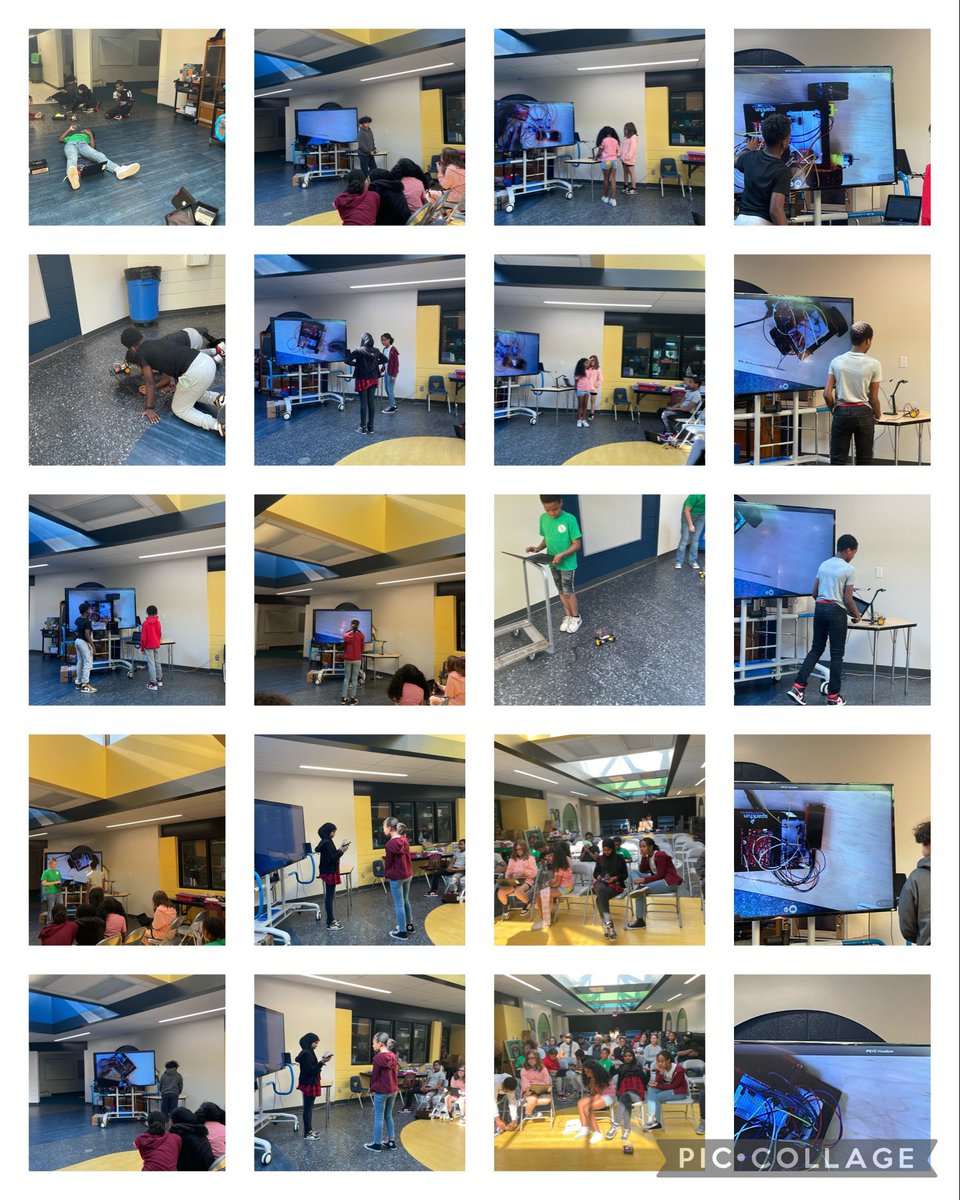MrsLetterio's tweet photo. Tonight @HawthorneWCS Intermediate Coders presented their final projects.What an amazing job they did presenting not only RC cars,Simon says games,animal ? games &amp; temperature readers all through code and design with read board and bread boards. Well done couldn't be more proud! https://t.co/Hl5w3FgT4C