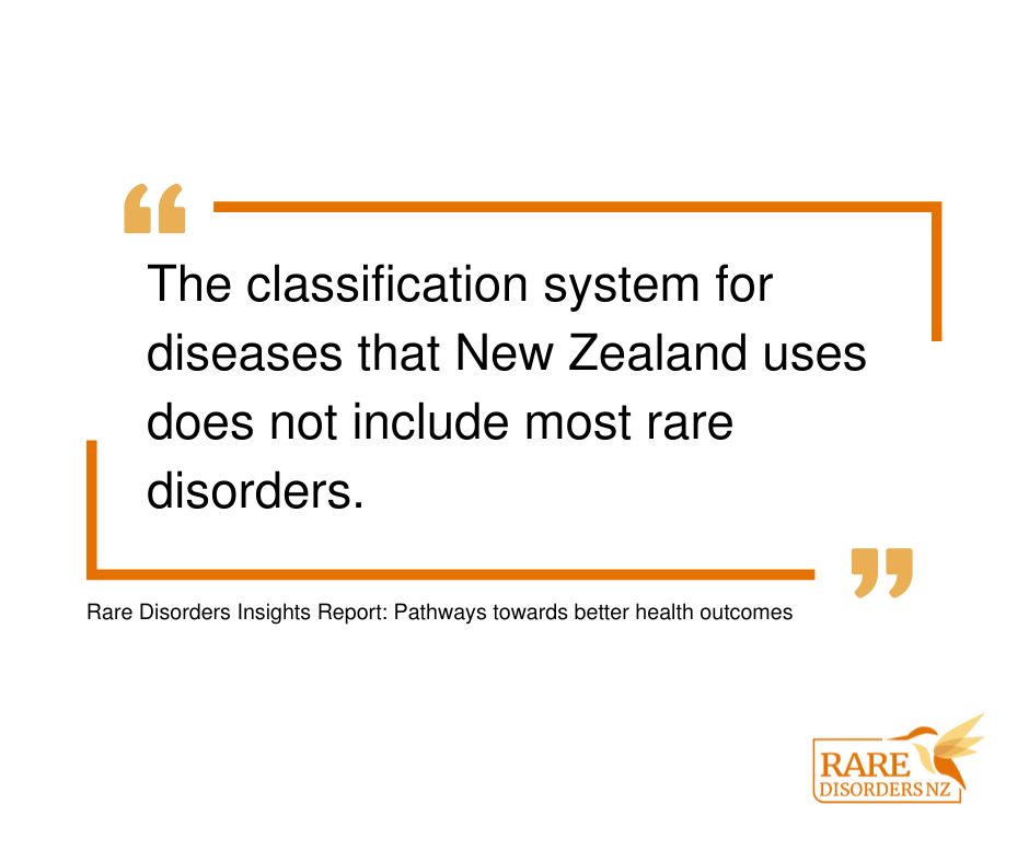 People living with a rare disorder are getting lost in our health system, because their conditions and their needs are not being captured. 
Our latest report by BERL highlights the strikingly low quantity of data on rare disorders in our health system tinyurl.com/z4xaece