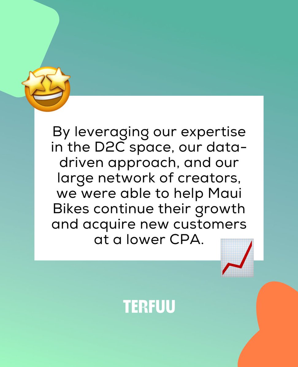 Terfuumarketing's tweet photo. Stepping into the electrifying world of e-bikes with Maui Bikes! ⚡🚴‍♂️

At Terfuu, we don't just talk about results - we show them! Dive into our latest case study📊🚀 👉 https://t.co/dNPkaIS5TT https://t.co/D9RWW8jCGv