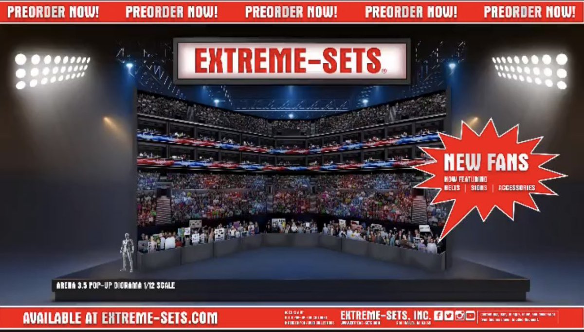Wrestling Figure News Source on Twitter "EXTREMESETS ARENA POP UP