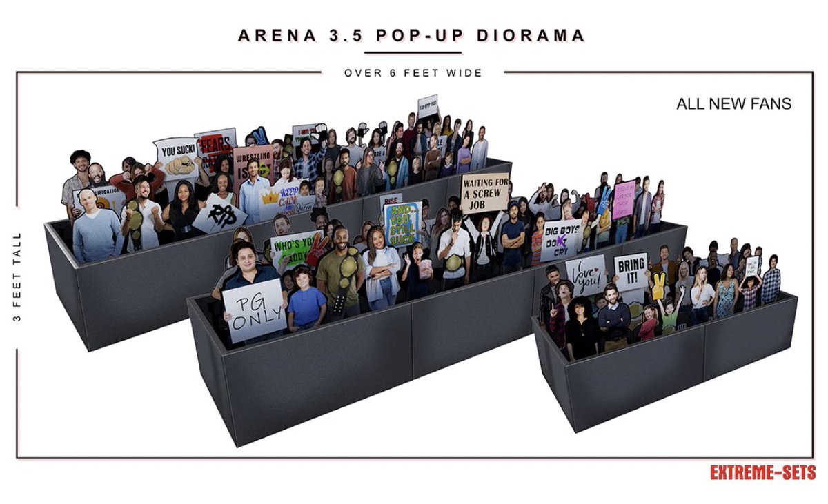 Wrestling Figure News Source on Twitter "EXTREMESETS ARENA POP UP