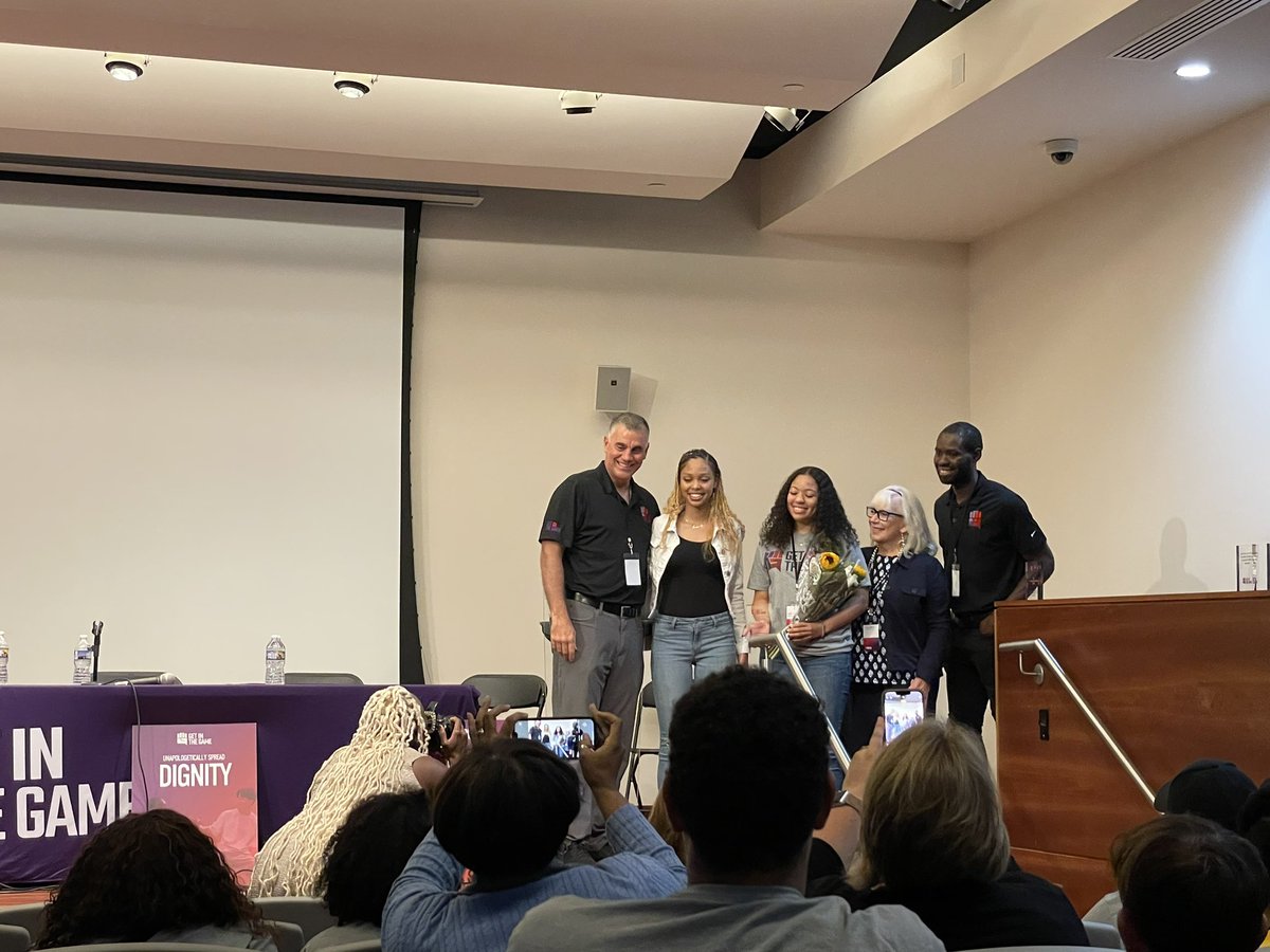 Our Get in the Game Scholarship Winner!!