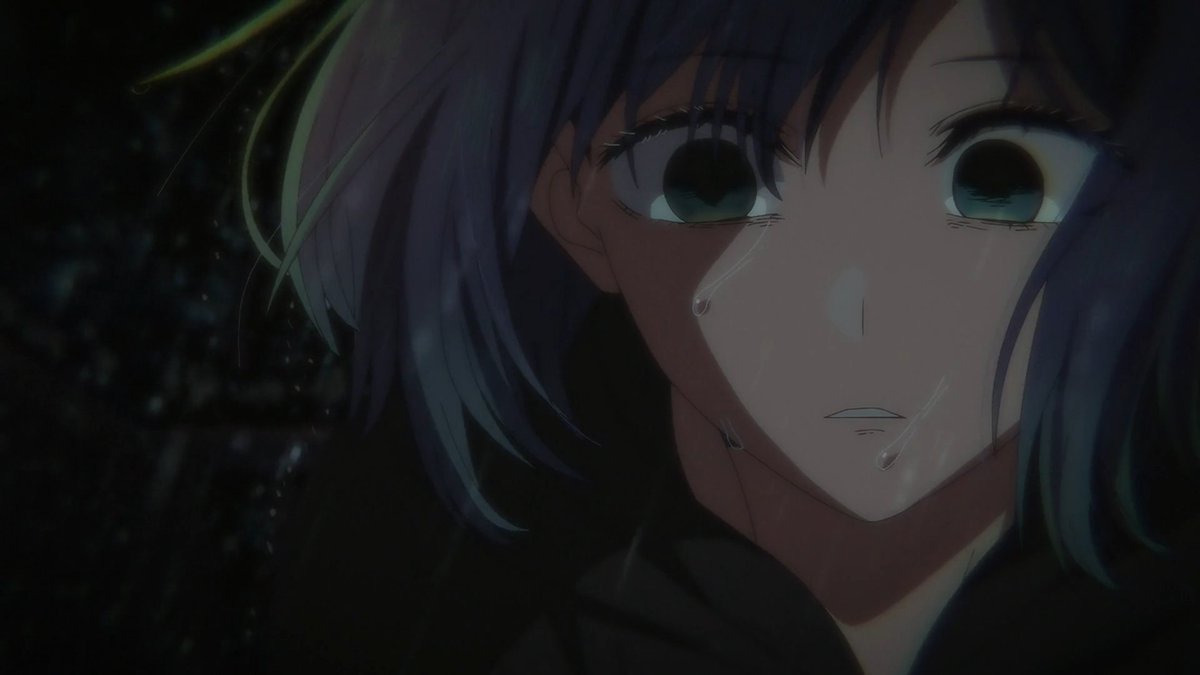 AniTrendz's tweet photo. Thank god Aqua was here for Akane. Unfortunately, the real life incident this episode is likely based on didn't have the same conclusion. Please be kind to people. They might feel less real when you don't know them, but they are very real.

Anime:【OSHI NO KO】 https://t.co/fcgXQQe9rT