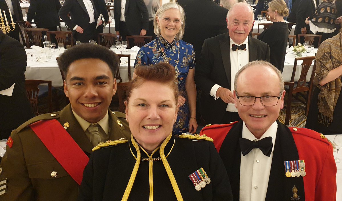 Col Angie Richardson (@col_arichardson) on Twitter photo Wonderful evening spent at Mansion House for the Worshipful Company of Insurers Livery dinner supporting their armed forces affiliations. Our Staff Cadet CSgt Shepherd-Lynch received an Achievement award. Very proud! Huge thanks to the WCI for their support
<a href="/ArmyCadetsNWLon/">Middlesex & North West London ACF</a> Wonderful evening spent at Mansion House for the Worshipful Company of Insurers Livery dinner supporting their armed forces affiliations. Our Staff Cadet CSgt Shepherd-Lynch received an Achievement award. Very proud! Huge thanks to the WCI for their support
<a href="/ArmyCadetsNWLon/">Middlesex & North West London ACF</a>