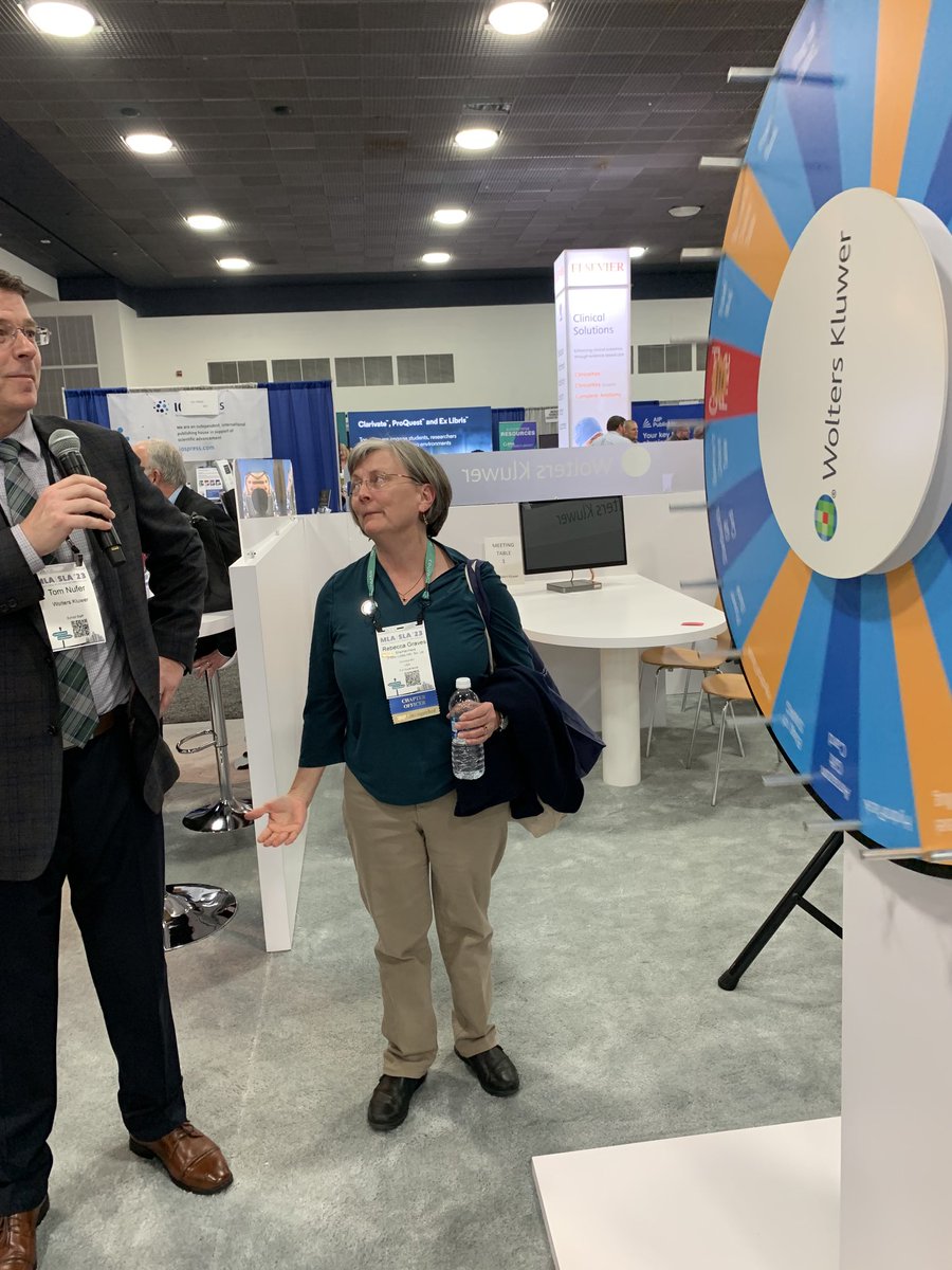 joanneehoff's tweet photo. #MLASLA23 we love our customers ❤️@MLASLA23 ⁦@Wolters_Kluwer⁩ ⁦@ovid_wkhealth⁩ https://t.co/UStxGHTlIc