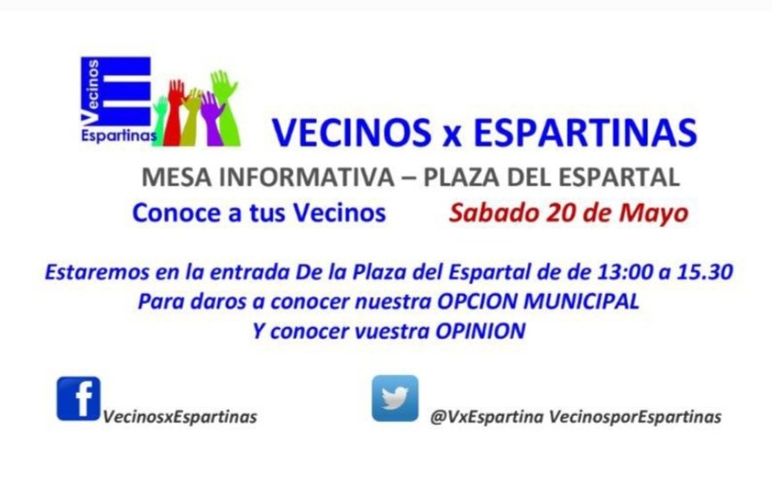 Vecinos x Espartinas (@vxespartinas) on Twitter photo 