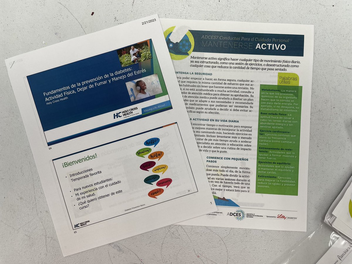 ArcolaES_CSL's tweet photo. Today was the last session of the diabetes prevention classes offered by Holy Cross Hospital. Thank you for teaching our parents strategies to help themselves and their family members healthy. @MCPSCommunitySc @eemajor @blessings4 @LearnerOSSWB2 https://t.co/ASfXj5nkPF