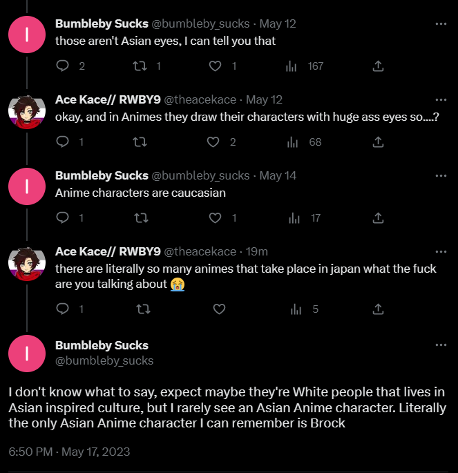 theacekace's tweet photo. This is the stupidest comment chain I've ever been in please send help wtfff https://t.co/HUbDZ6nUrm