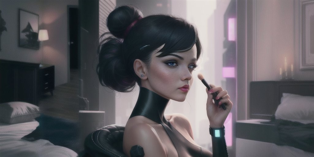 submit2goddexx's tweet photo. Introducing the cover for my 2nd tier - Sultry Connoisseur! 

#AIart #Cyberpunk #StableDiffusion #stablediffusionart https://t.co/BowNpt615R