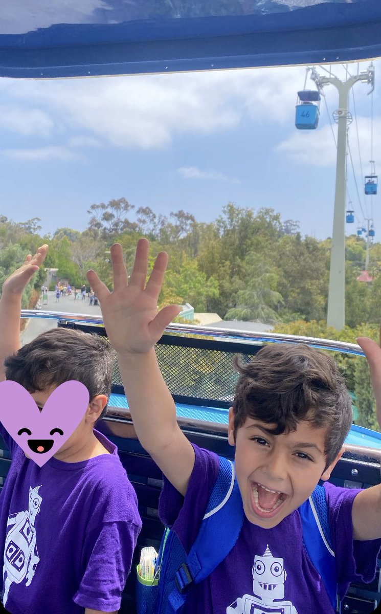 MrsBach_'s tweet photo. There is something about taking kids on their very first field trip! There was just as much excitement for the bus ride and roly polys as there was about the actual Zoo😂 #RiosRobots #SanDiegoZoo #TK https://t.co/TTsgcYd7bv