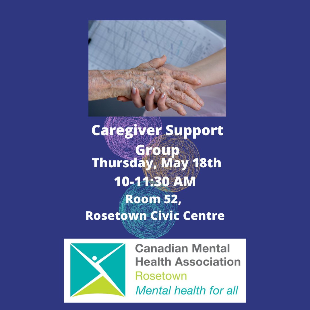 If you are struggling to meet the demands of caring for a loved one, we are here to support you.  Meet other community members on the same journey tomorrow at 10 AM.  Newcomers always welcome.  #cmharosetown #caregiverssupport