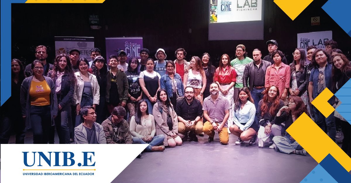 unibe_ec's tweet image. #OrgulloUNIBE | Cinco de los mejores estudiantes de la carrera de Producción #Audiovisual 🎥 de la @unibe_ec 💙💛 participaron en el Segundo Festival @PichinchaCine 🎬: Una mirada a las diversidades, evento donde nace el ‘Lab Pichincha’. 🙌
Más info aquí:  bit.ly/434Q8cb
