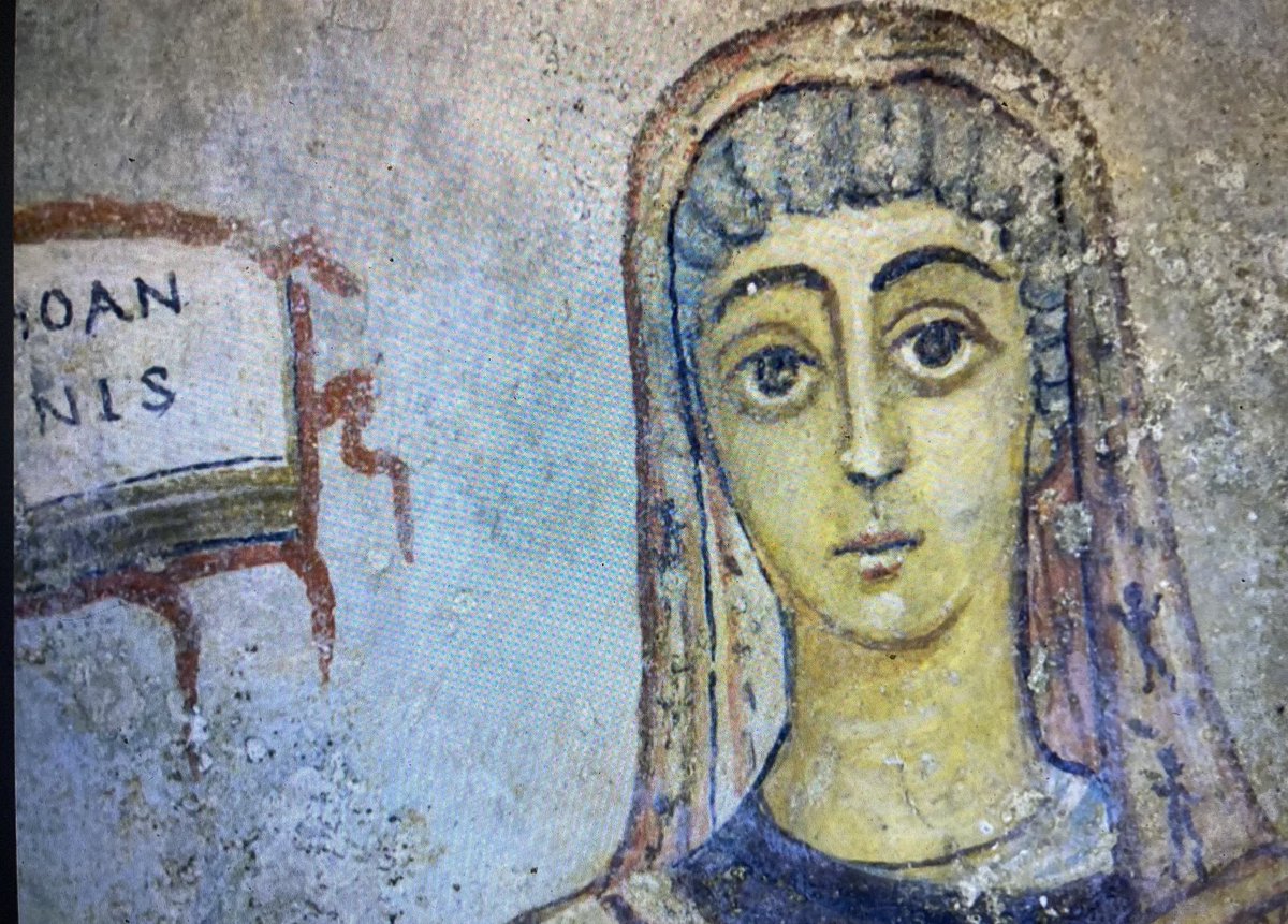 jmcstudio331's tweet photo. There were 12 male and 12 female disciples. Image of early follower and female Bishop. Gnostic book of Mary &amp; Thomas…let’s rewrite the Bible shall we ladies!? https://t.co/qnI5DRbD6x