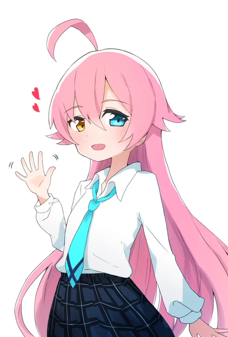 付き合ってるのは内緒だけど 目が合うとこっそり手を振ってくれるホシノ #ブルーアーカイブ
