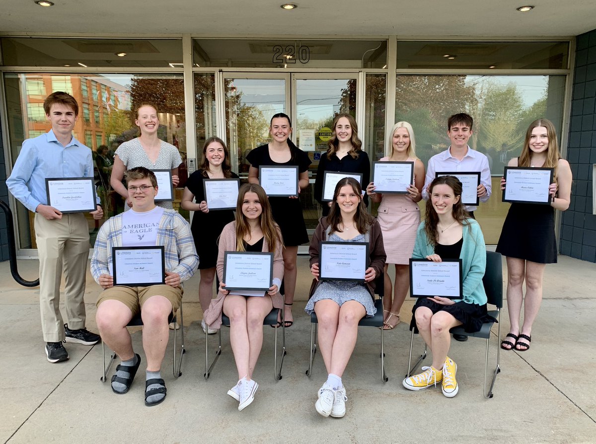 LimestoneDSB's tweet image. The 2023 Limestone Student Achievers Award winners! #LDSBMtg