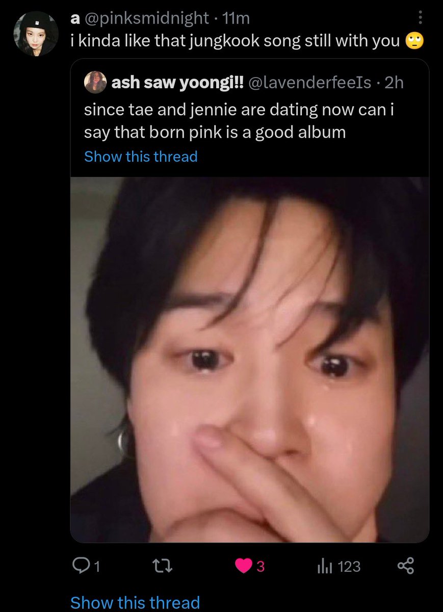 HOBIE__LISA's tweet image. Not them exposing themselves 😭

THE WORLD IS HEALING