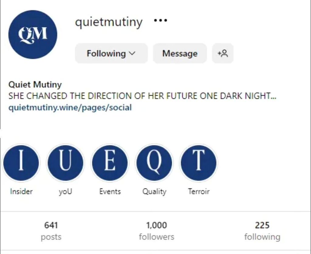 QuietMutiny's tweet image. From Instagram: instagr.am/p/CsXEyiNhgts/

1000 Followers!

Hey there! I just wanted to take a moment to express our gratitude for your unwavering support over the years. We can't thank you enough for being with us every step on this mutinous journey. From the early days to th…