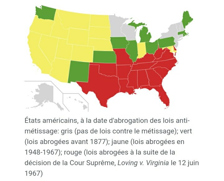 #1923tv 

Je découvre que dans les années 20 il existait une loi 'anti-metissage' aux USA, tu m'étonnes qu'il y avait plein de pro-nazi à l'époque 🙃